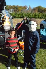 people in costumes